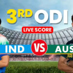 India vs Australia Live Cricket Score: 3rd ODI Updates 2025