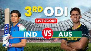 India vs Australia Live Cricket Score: 3rd ODI Updates 2025