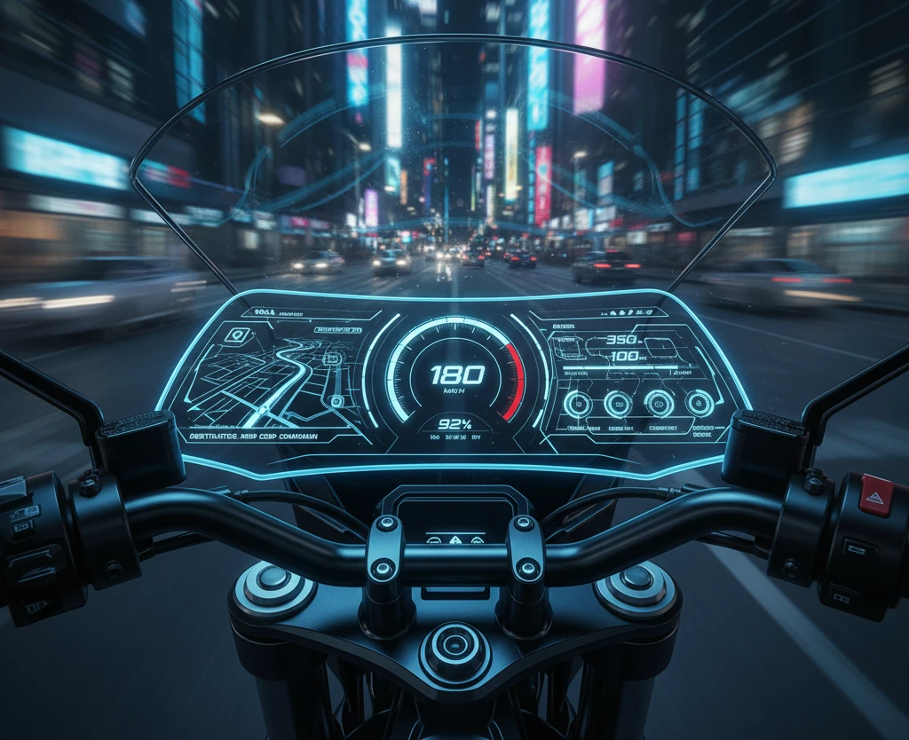 AI and connectivity features in electric motorcycles