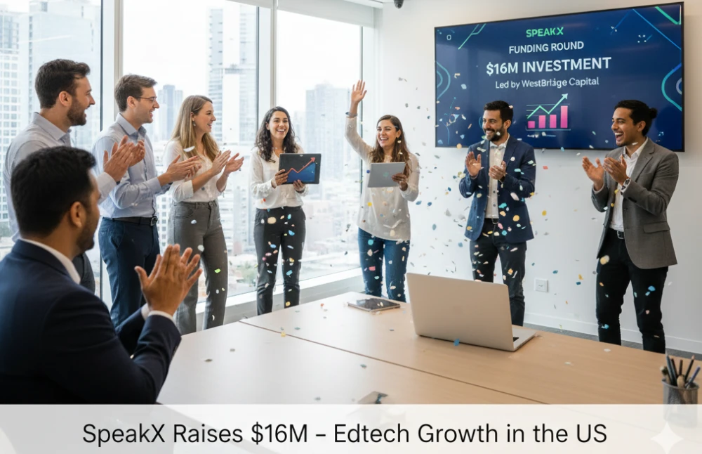 SpeakX Edtech Startup Raises $16M Led by WestBridge