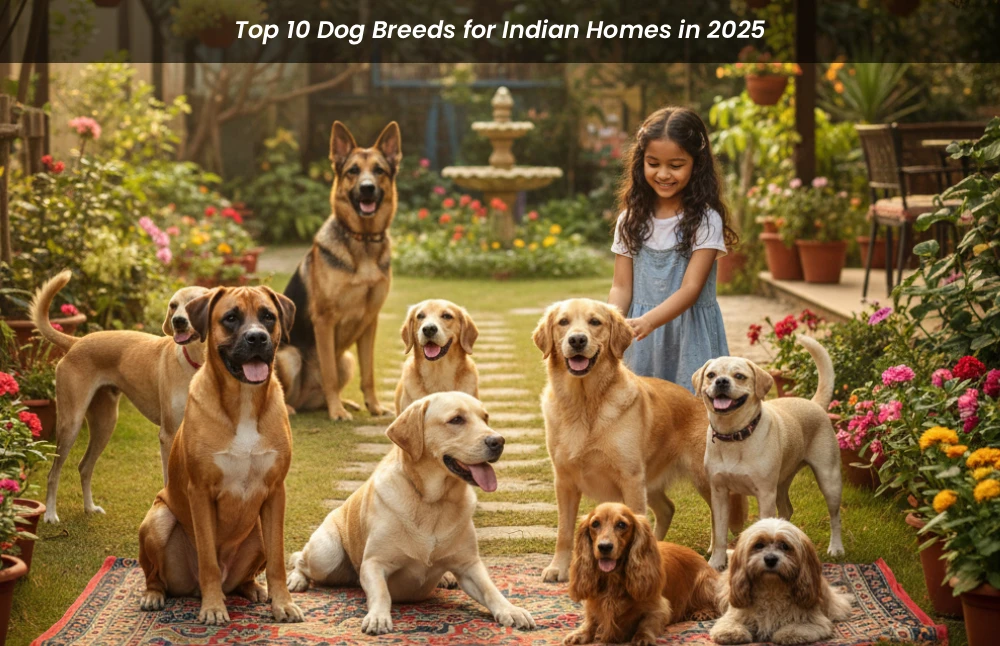Top 10 Dog Breeds for Indian Homes in 2025