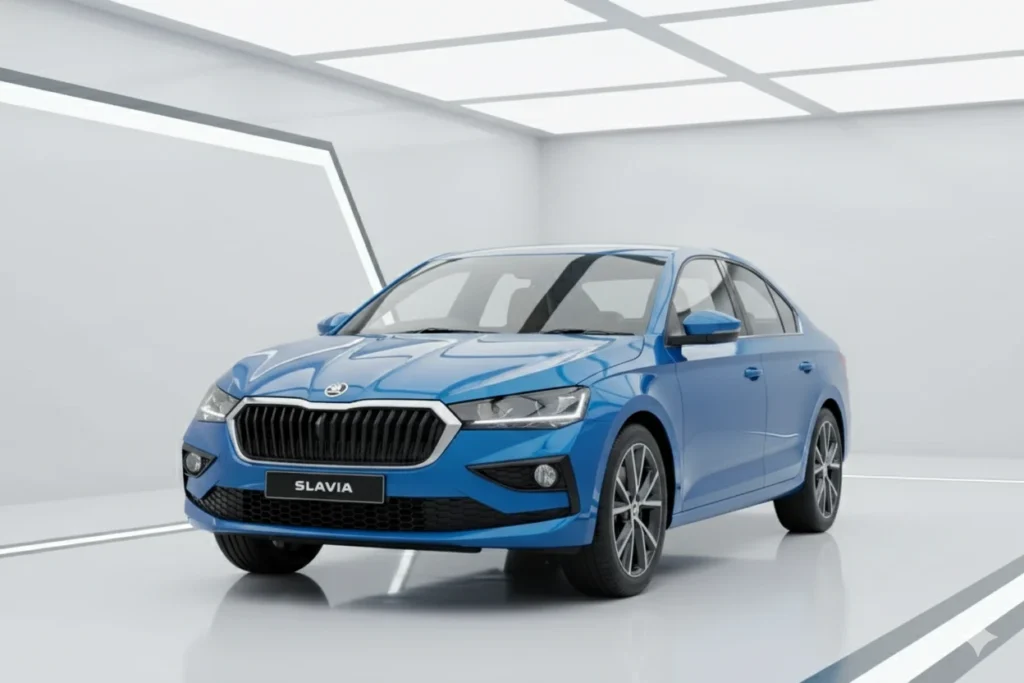 Skoda Slavia 2025 exterior design
