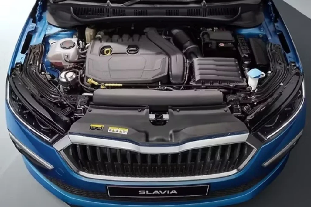 Skoda Slavia 2025 turbo engine