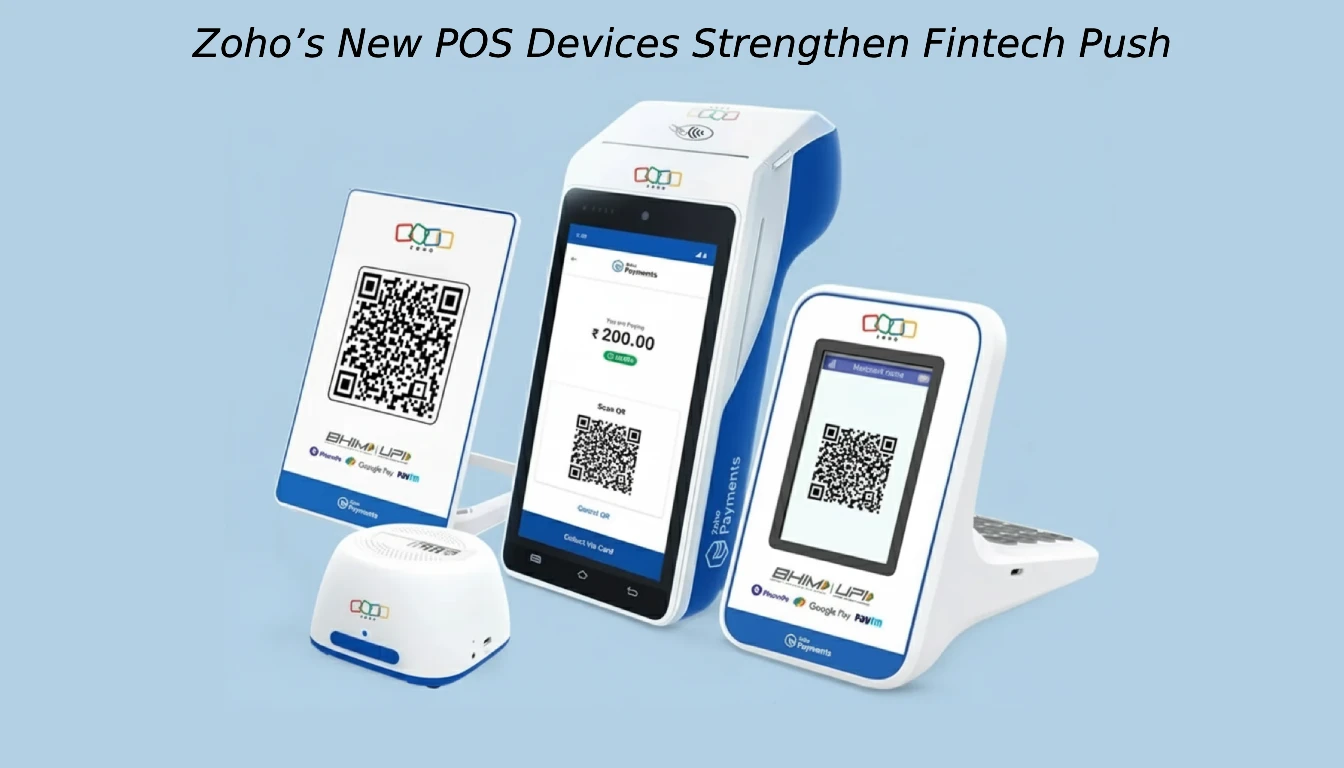 Zoho’s New POS Devices
