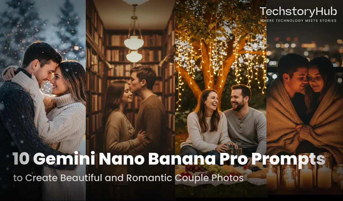 10 Gemini Nano Banana Pro Prompts to Create Beautiful and Romantic Couple Photos