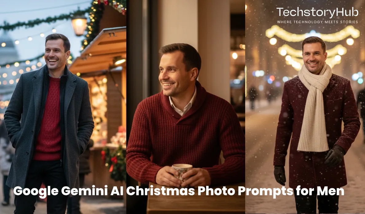 Google Gemini AI Christmas Photo Prompts for Men
