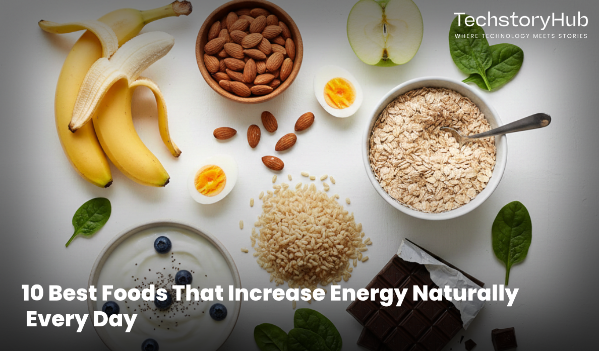 10 Best Foods That Increase Energy Naturally Every Day