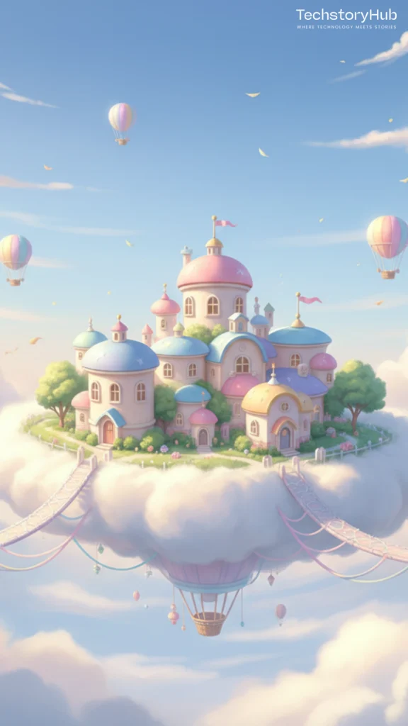 Cute Cloud Village