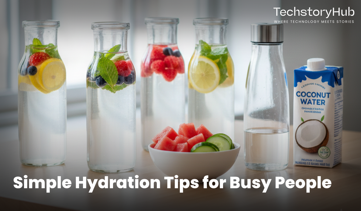 Simple Hydration Tips for Busy People